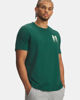 Immagine di T-SHIRT MM UA M BLUR LOGO SS GREEN
