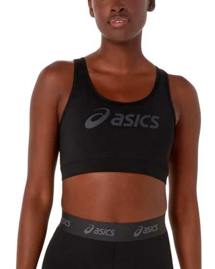 Immagine di TOP ESSENTIAL ASICS LOGO PADLESS BRA BLK