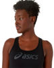Immagine di TOP ESSENTIAL ASICS LOGO PADLESS BRA BLK