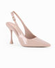 Immagine di MISS GLOBO - Décolleté slingback nude in vernice, tacco 9,5CM
