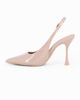 Immagine di MISS GLOBO - Décolleté slingback nude in vernice, tacco 9,5CM