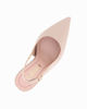 Immagine di MISS GLOBO - Décolleté slingback nude in vernice, tacco 9,5CM