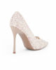 Immagine di MISS GLOBO - Décolleté beige in pizzo con strass, tacco 10,5CM