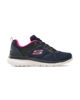 Immagine di SKECHERS - BOUNTIFUL - QUICK PATH Sneakers blu con soletta memory foam