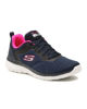 Immagine di SKECHERS - BOUNTIFUL - QUICK PATH Sneakers blu con soletta memory foam
