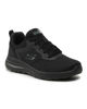 Immagine di SKECHERS - BOUNTIFUL - QUICK PATH Sneakers nera con soletta memory foam