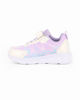 Immagine di FROZEN - Sneakers lilla da bambina con luci e strappo, numerata 24/30