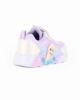 Immagine di FROZEN - Sneakers lilla da bambina con luci e strappo, numerata 24/30