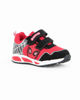 Immagine di SPIDERMAN - Sneakers nera da bambino con luci e strappi, numerata 24/31