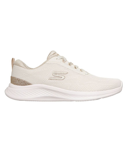 Immagine di SKECHERS - SKECH-LITE PRO 2.0 - BRILLIANT SHIMMER - Sneakers beige con tomaia in mesh