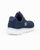 Immagine di SKECHERS - SUMMITS - SUMMER BLUSH Sneakers blu con tomaia in mesh