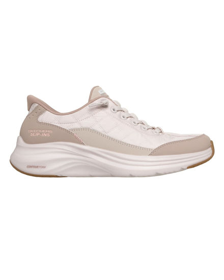 Immagine di SKECHERS - CONTOUR FOAM - Sneakers taupe con tomaia in tessuto trapuntato ad aria