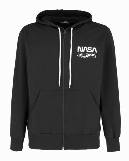 Immagine di UOMO FELPA CON ZIP E CAPPUCCIO