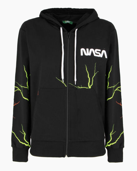 Immagine di DONNA FELPA CUN ZIP E CAPPUCCIO