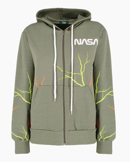 Immagine di DONNA FELPA CUN ZIP E CAPPUCCIO