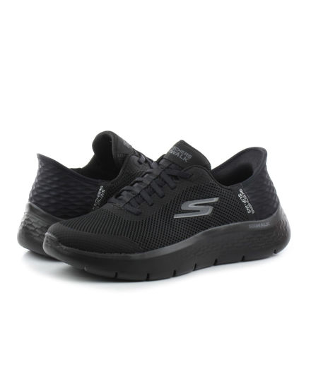 Immagine di SKECHERS - GO WALK FLEX - GRAND ENTRY - Sneakers nera con tomaia in mesh