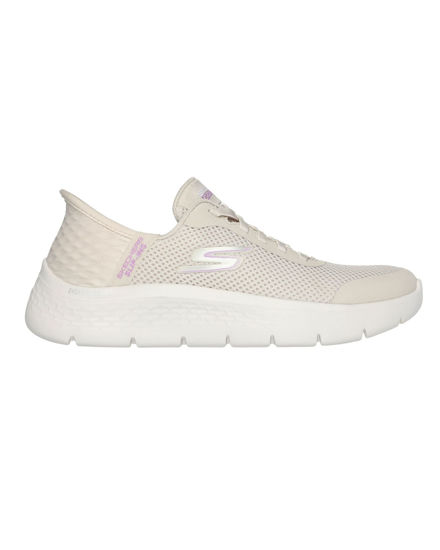 Immagine di SKECHERS - GO WALK FLEX - GRAND ENTRY - Sneakers avorio con tomaia in mesh