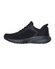 Immagine di SKECHERS - BOBS SQUAD CHAOS - CURRENT MUSE - Sneakers nera con tomaia in maglia e soletta memory foam