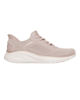 Immagine di SKECHERS - BOBS SQUAD CHAOS - CURRENT MUSE - Sneakers beige con tomaia in maglia e soletta memory foam