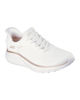 Immagine di SKECHERS - BOBS SQUAD CHAOS - CURRENT MUSE - Sneakers bianca con tomaia in maglia e soletta memory foam