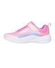 Immagine di SKECHERS - MICROSPEC - Sneakers rosa da bambina con strappo, numerata 27/35