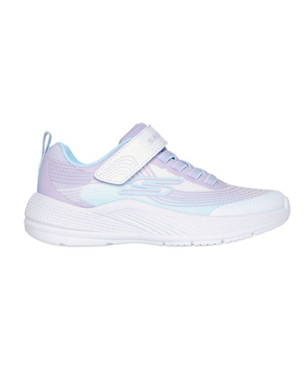 Immagine di SKECHERS - MICROSPEC - Sneakers lilla da bambina con strappo, numerata 27/35