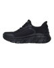 Immagine di SKECHERS - BOBS B FLEX HI - LINEAR FORCE - Sneakers nera con soletta memory foam