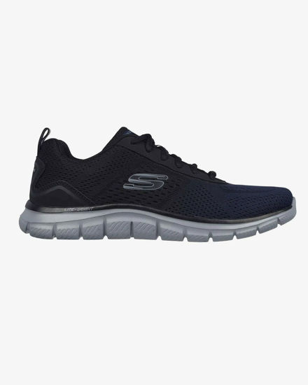 Immagine di SKECHERS  - TRACK - REVNO - Sneakers blu con tomaia in tessuto mesh traspirante