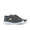 Immagine di SKECHERS - BURNS - AGOURA - Sneakers grigia con tomaia in tessuto e pelle