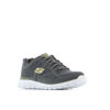 Immagine di SKECHERS - BURNS - AGOURA - Sneakers grigia con tomaia in tessuto e pelle