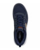 Immagine di SKECHERS - BURNS - AGOURA - Sneakers blu con tomaia in tessuto e pelle
