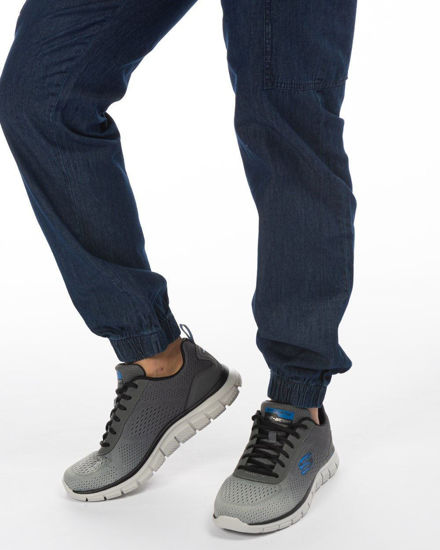 Immagine di SKECHERS - TRACK - RIPKENT - Sneakers grigia con morbida tomaia in mesh