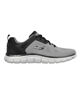 Immagine di SKECHERS - TRACK - BROADER - Sneakers grigia e nera con soletta ammortizzata memory foam