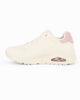 Immagine di SKECHERS - UNO - POP BACK - Sneakers beige con intersuola ammortizzata ad aria visibile