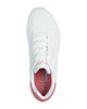 Immagine di SKECHERS - UNO - POP BACK - Sneakers bianca con intersuola ammortizzata ad aria visibile