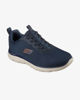 Immagine di SKECHERS - SUMMITS - ECKLER - Sneakers blu con soletta ammortizzata memory foam