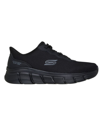 Immagine di SKECHERS - BOBS B FLEX - GLACIAL EDGE - Sneakers nera con tomaia in mesh