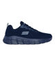 Immagine di SKECHERS - BOBS B FLEX - CHILL EDGE - Sneakers blu con soletta interna in memory foam