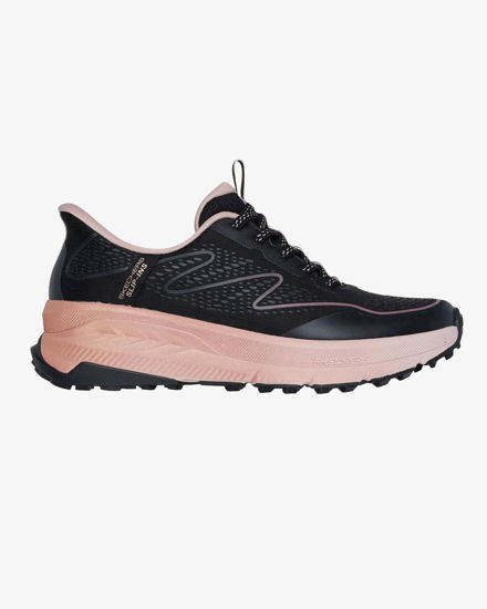 Immagine di SKECHERS - SWITCH BACK - MIST - Sneakers nera con lacci elasticizzati e soletta memory foam