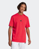 Immagine di ADIDAS - T-SHIRT ROSSA DA UOMO  MEZZA MANICA ESSENTIAL SMALL LOGO - JF1095