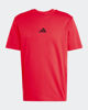 Immagine di ADIDAS - T-SHIRT ROSSA DA UOMO  MEZZA MANICA ESSENTIAL SMALL LOGO - JF1095