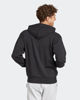 Immagine di ADIDAS - FELPA FEELCOZY NERA DA UOMO CON CAPPUCCIO - JE3849