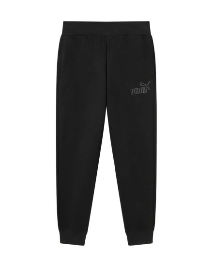 Immagine di PUMA - PANTALONE ESSENTIAL NERO DA DONNA CON LOGO STRASS PER ALLENAMENTO 693547-01