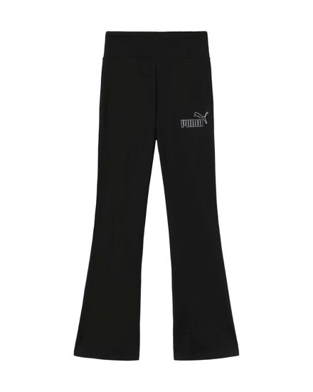 Immagine di PUMA - LEGGINGS FLARE ESSENTIAL NERO DA DONNA CON LOGO STRASS 693557-01