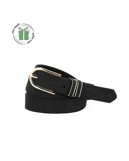 Immagine di NAZARENO GABRIELLI - Cinta nera scamosciata da donna