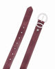 Immagine di NAZARENO GABRIELLI - Cinta bordeaux da donna con passante e fibbia in strass