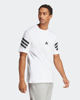 Immagine di ADIDAS - T-SHIRT FUTURE ICONS BIANCA MANICA CORTA DA UOMO 3 STRISCE IN JERSEY DI COTONE - JD4880