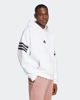 Immagine di ADIDAS - FELPA BIANCA DA UOMO CON CAPPUCCIO HOODIE FUTURE ICONS 3 STRIPES - JD4859
