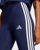 Immagine di ADIDAS - LEGGINGS BLU DA DONNA 3 STRISCE ESSENTIALS COTTON - JE0067