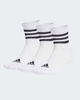 Immagine di ADIDAS - 3 PAIA DI CALZINI BIANCHI 3 STRISCE CUSCHIONED SPORTSWEAR LOW-CUT - HT3456